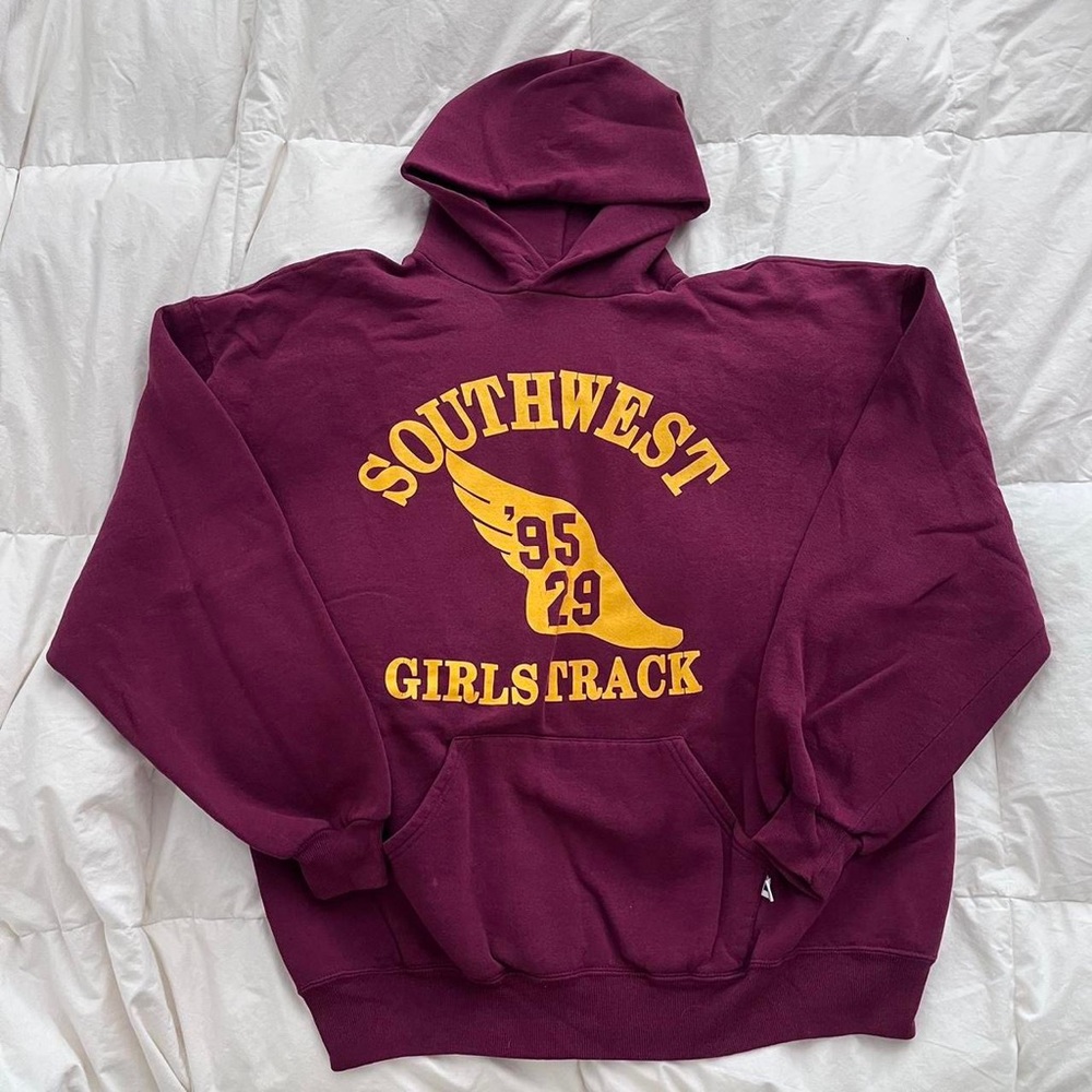 Vintage 1995 Southwest girls track hoodie
